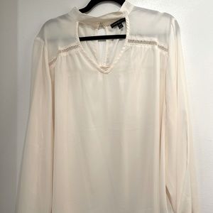 Lane Bryant keyhole blouse